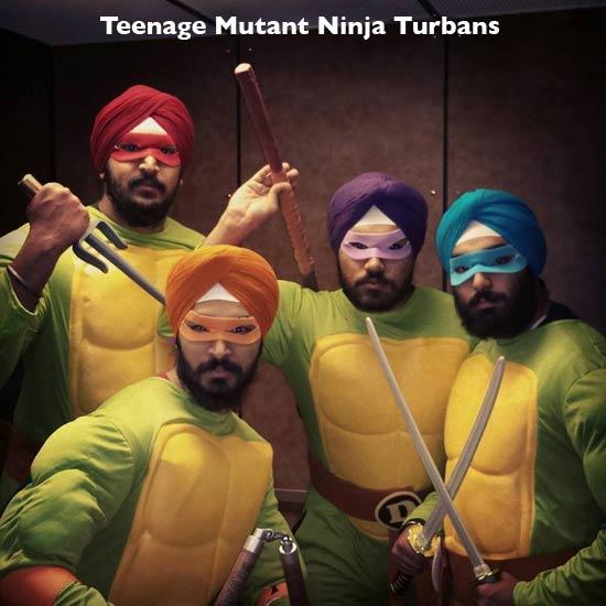 teenage mutant ninja turbans - Teenage Mutant Ninja Turbans