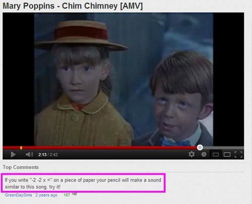 chim chimney - Mary Poppins Chim Chimney Amv 213 Ooo Top If you write "22x " on a piece of paper your pencil will make a sound similar to this song try it! GreenDaySims 2 years ago