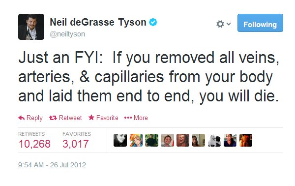20 Awesome Neil deGrasse Tyson Tweets