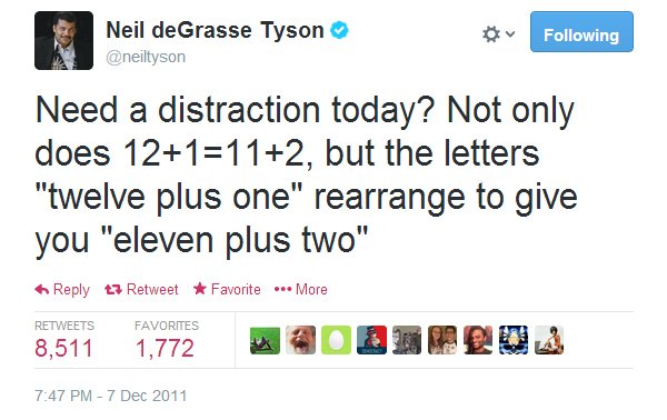 20 Awesome Neil deGrasse Tyson Tweets