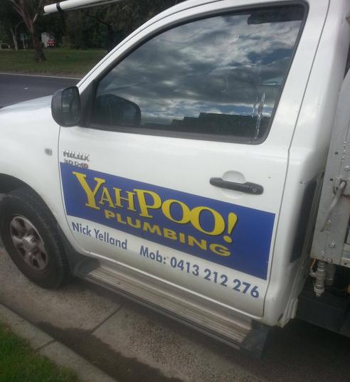 funny name pun company names - Sex Yahpoo! Lumbing Nick Yelland Mob 0413 212 276