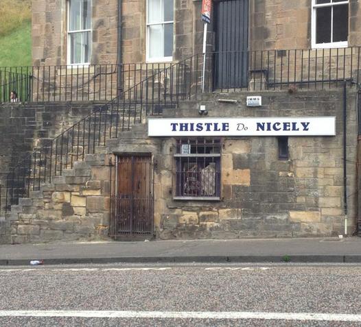 funny name funny pub names - Thistle D. Nicely