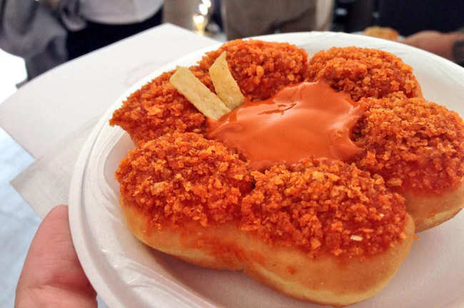 Tim Horton's Buffalo Crunch Donut
