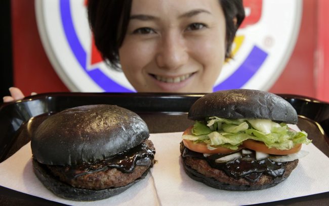 Burger King Japan's Kuro Burger