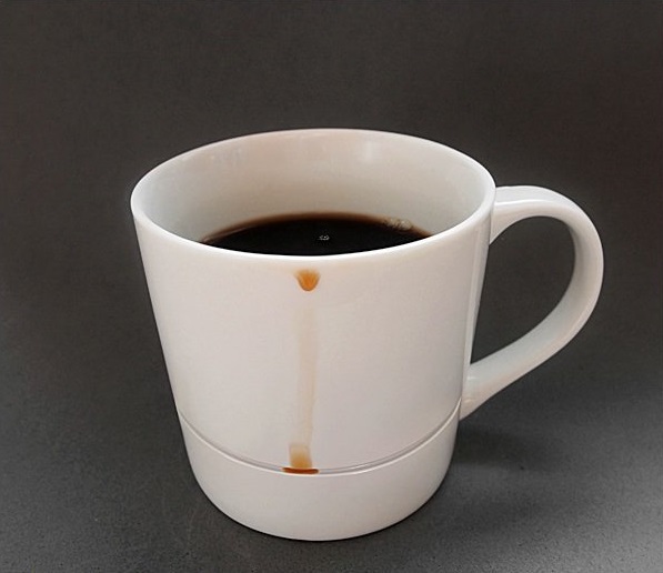 drip catching mug