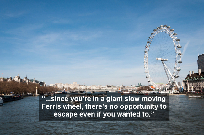 The London Eye in England