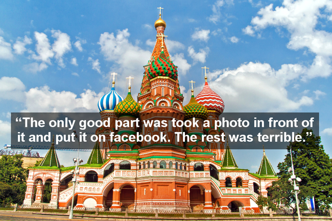 Saint Basil's Cathedral in Russia