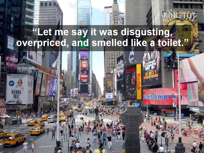 Times Square in New York