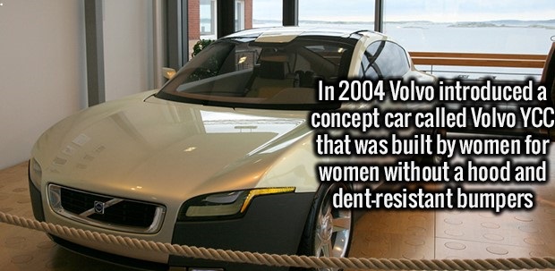 volvo ycc - In 2004 Volvo introduced a concept car called Volvo Ycc that was built by women for women without a hood and dentresistant bumpers