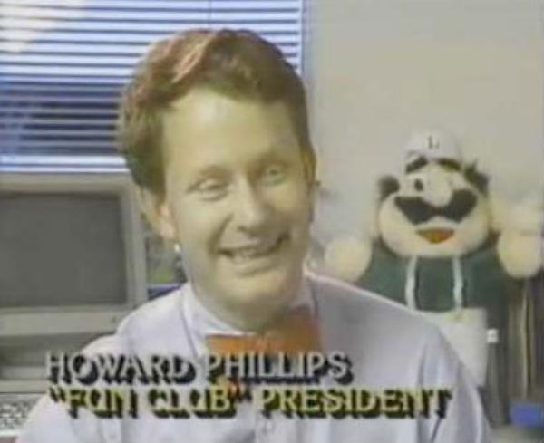 funny job titles - Howard Phillips Ft Club President