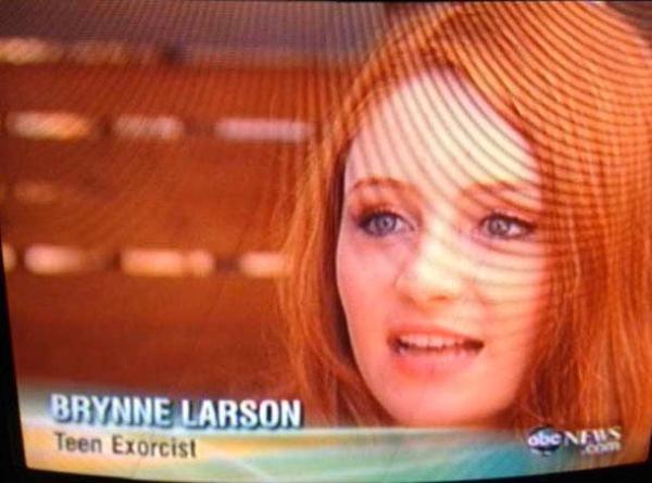 funny job title - Brynne Larson Teen Exorcist