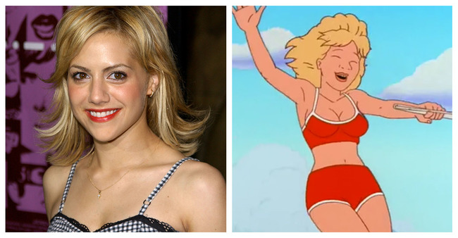 Brittany Murphy as Luanne from King of the Hill