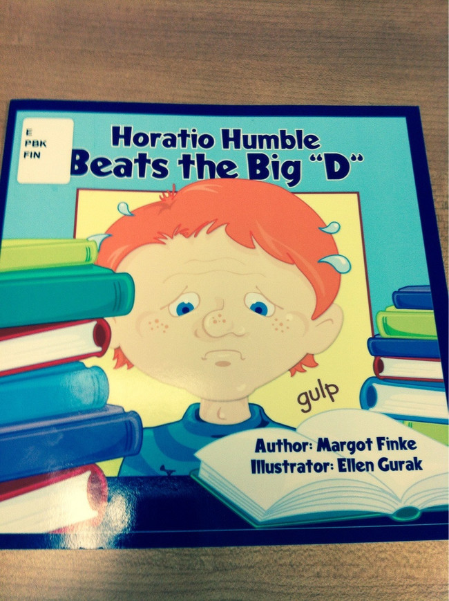 inappropriate children's books - Pok Horatio Humble Beats the Big "D" qulp Author Margot Finke Illustrator Ellen Gurak