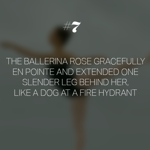 atmosphere - The Ballerina Rose Gracefully En Pointe And Extended One Slender Leg Behind Her, A Dog At A Fire Hydrant