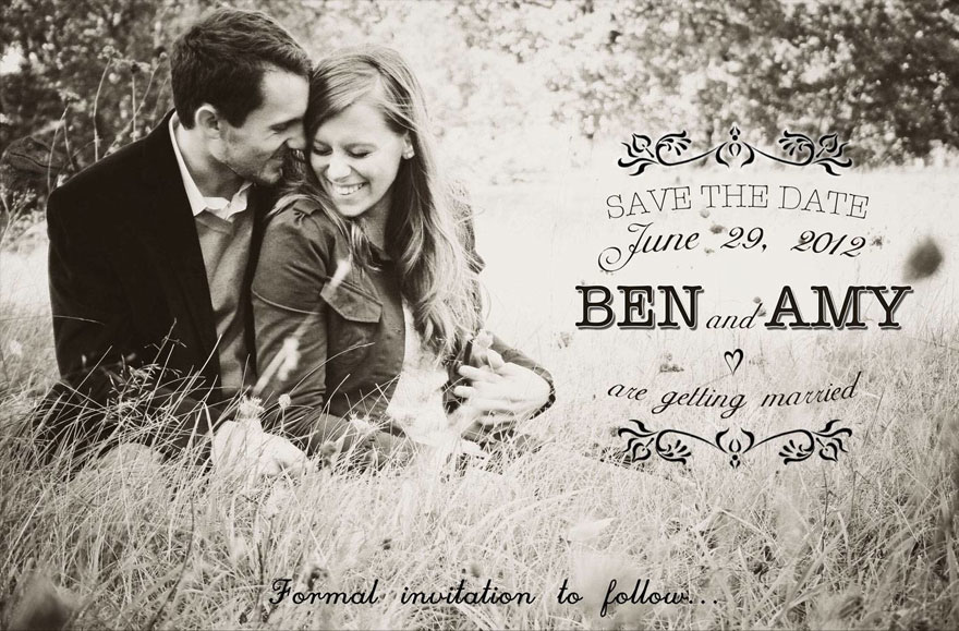 This Man Hid a Clever Thing in His Wedding Invitation