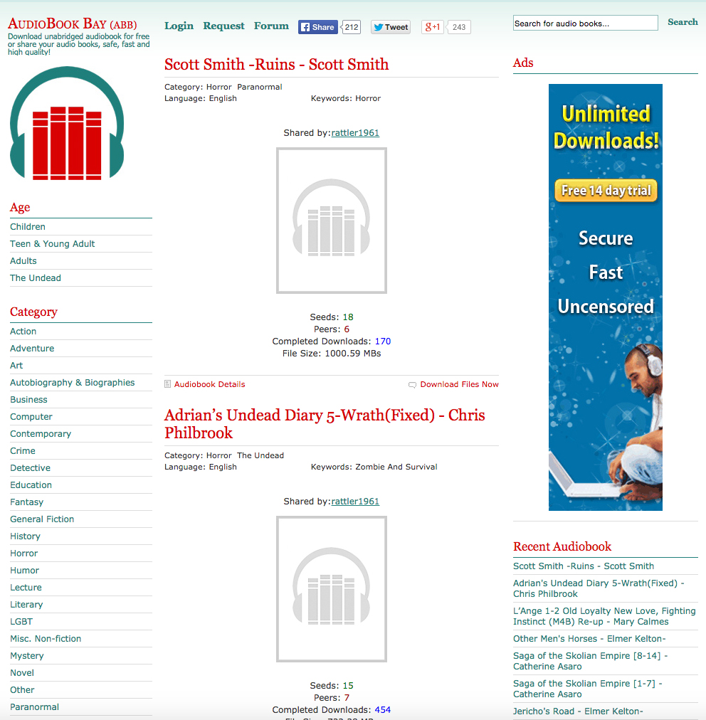 www.AudiobookBay.com - You don't pay for the book. You click the book and listen to it. For free.