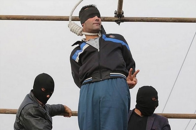 A man's last message to the world before being publicly executed.