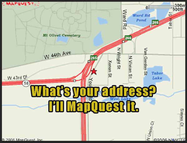 map - Mapovest 300m 900ft Ward Rd Ward Rd Pond Tabor St ! Mt Olivet Cemetery W 44th Ave NWright St Xenon St N Vivian St Van Gordon St W 43rd Os Tohor Lake no What's your address? Vii MapQuest it. West Lake Simms C W Union Ct 2005 Mar Omast Inc m6NATE