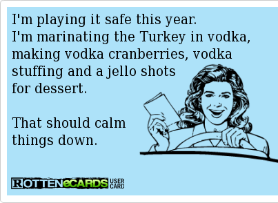 Vodka Thanksgiving !!