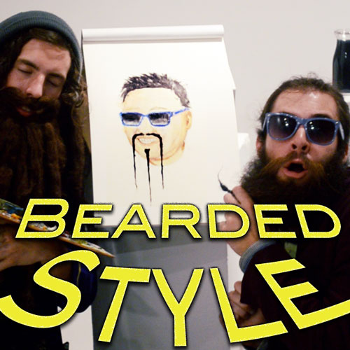 Psy goes from Gangnam Style .... to Bearded Style in honor of No Shave November/Movember. This was painted with David Janney's beard by Tim Outhous for the parody "Bearded Style (í„±ìˆ˜ì—¼ìŠ¤íƒ€ì¼)" http://youtu.be/eo19ILawYFg