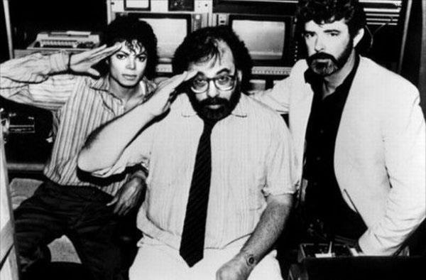 Michael Jackson, Francis Ford Coppola and George Lucas