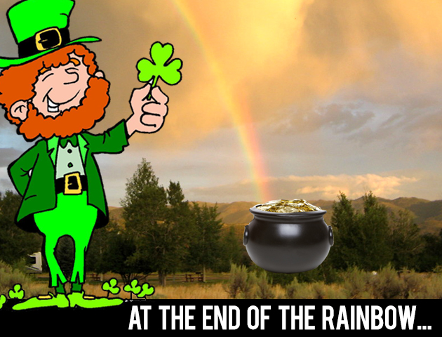 cartoon - At The End Of The Rainbow...