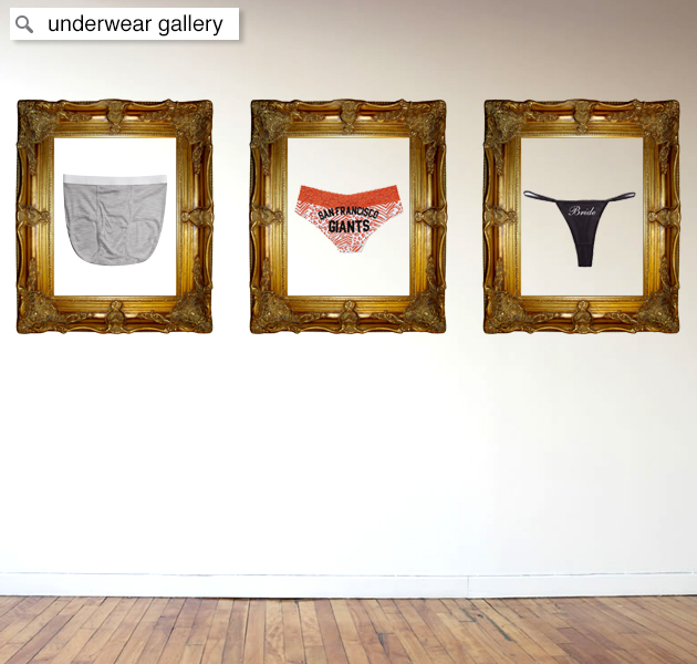picture frame - Q underwear gallery Sontrancisco Giants