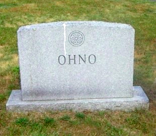 tombstone funny - Ohno