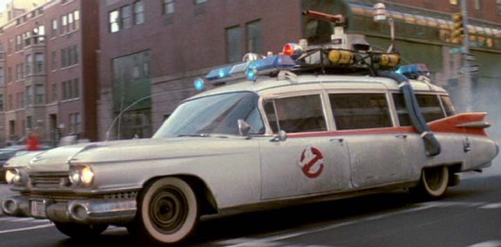 The GhostBusters car