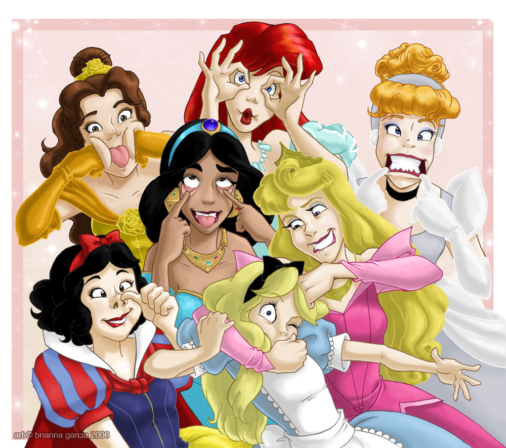 modern Disney princesses