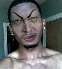 why men should not pencil their eye brows