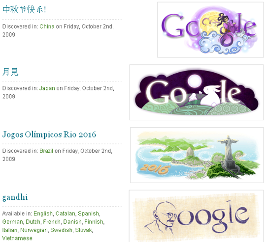 google doodles