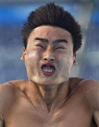 swimmers face