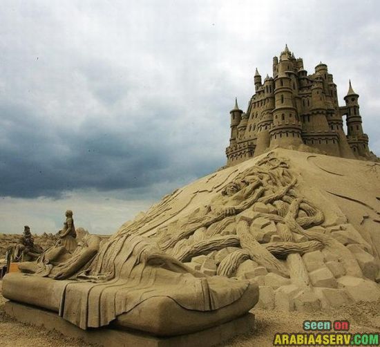 sand sculptures