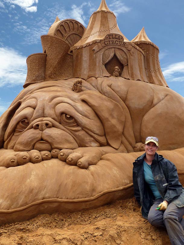 sand sculptures