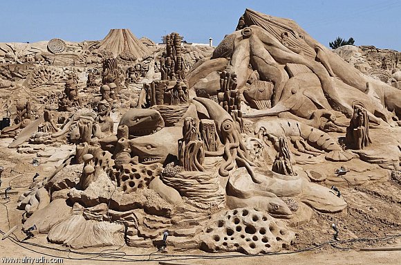 sand sculptures