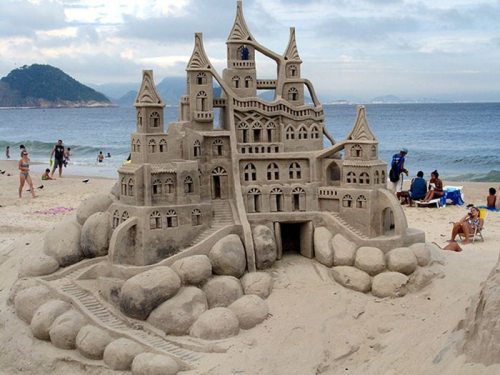 sand sculptures