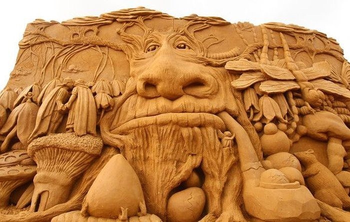 sand sculptures