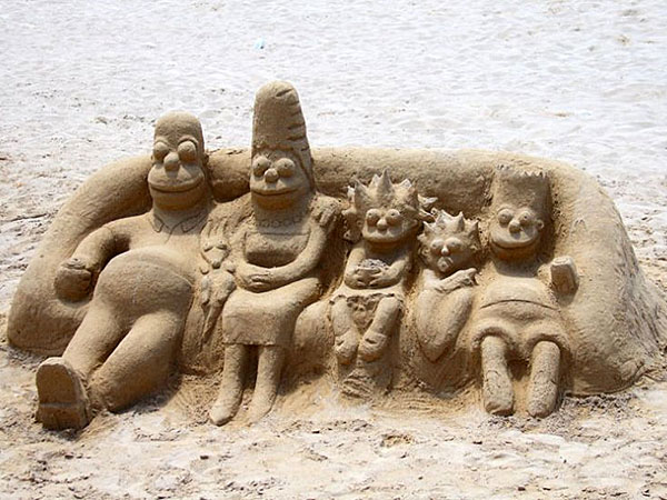 sand sculptures