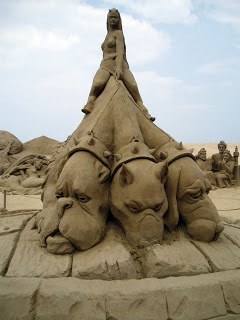 sand sculptures