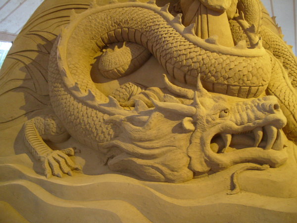 sand sculptures