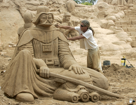 sand sculptures