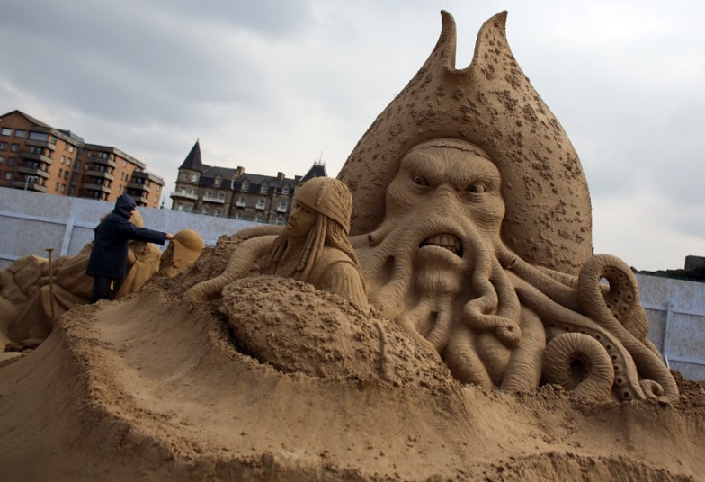 sand sculptures