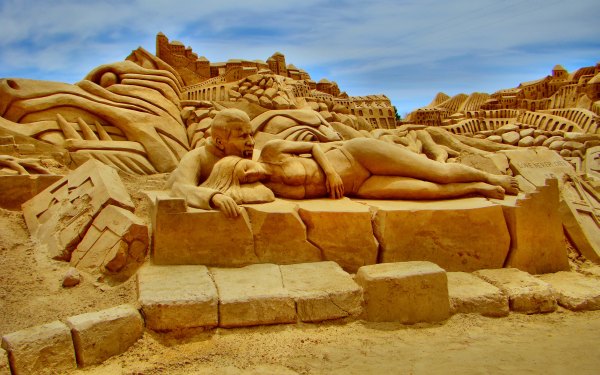 sand sculptures