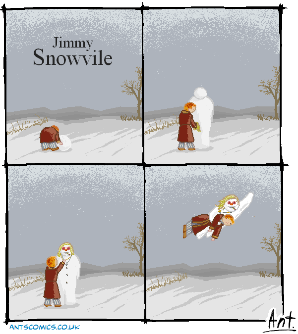 Jimmy Snowvile is the tale of a boy who builds a snowman one winter128153s day. That night, at the stroke of twelve, Jimmy Snowvile comes to life. This is one night the boy will never forget.