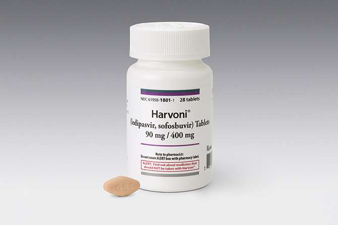 HARVONI - Typical cost for 30-day supply: $79,200. Treats Hepatitis C. Harvoni is made by Gilead Pharmaceuticals and boasts cure rates of more than 95 percent, more than twice that of competitors. Prices have come down slightly this year as new drugs enter the market.