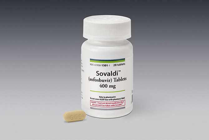 SOVALDI - Typical cost for 30-day supply: $81,000. Treats Hepatitis C. Drug-maker Gilead Pharmaceuticals claims that the price of the pills, which boast an extraordinary cure rate, is justified because of the money spent developing them. When it launched in 2014, Sovaldi quickly became the fastest-selling drug in history