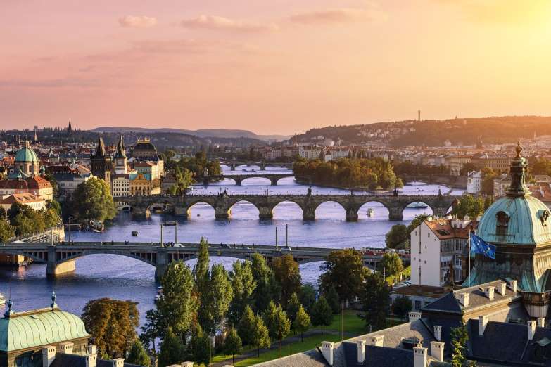 THE CZECH REPUBLIC - The Czech Republic has the second lowest ranking in the world for degree of militarization, according to the GPI, and also has the lowest unemployment rate in the European Union as of September 2016. Prague, its capital, is also full of beautiful historic architecture and rich cultural attractions.