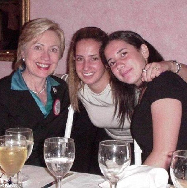 Turns out she's known Hillary since she's been in high school. Her mother even threw a fundraiser for her.
