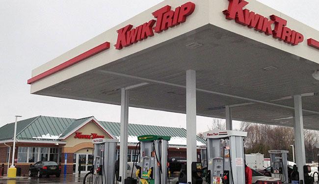 Kwik Trip gas station and convenience store.